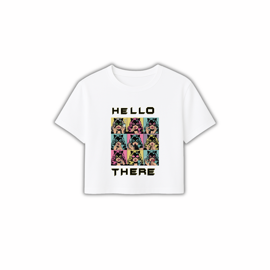Catwoman: Hello There | Women's Crop Tees