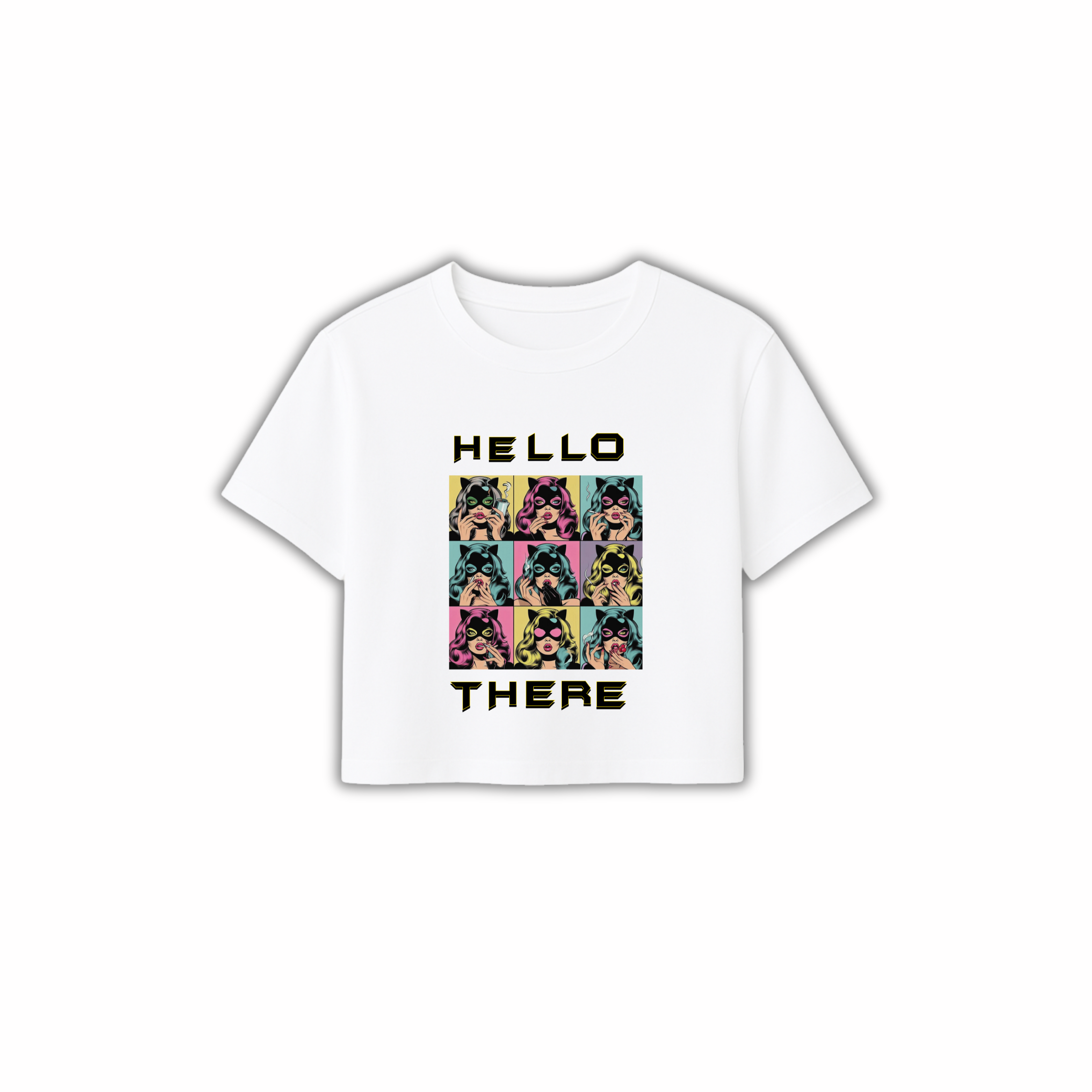 Catwoman: Hello There | Women's Crop Tees
