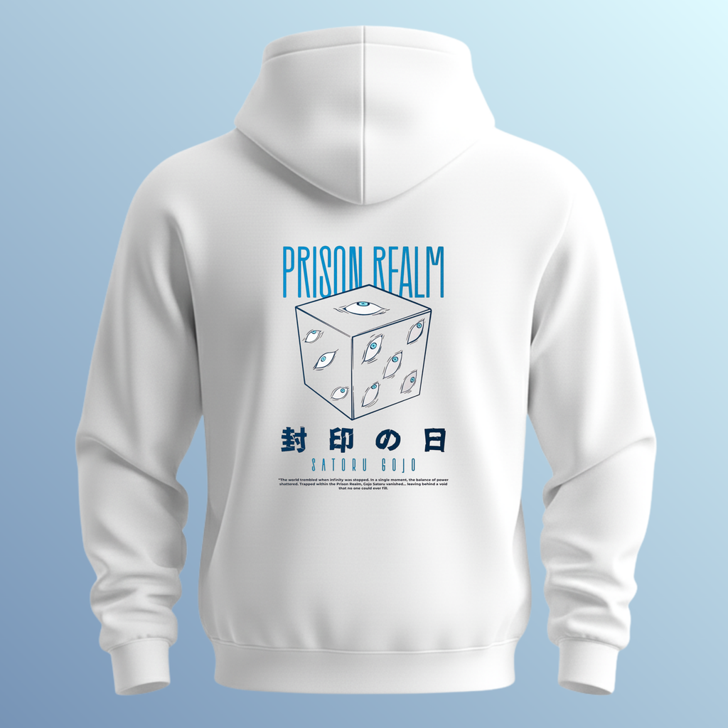 Gojo Prison Realm Hoodie – Jujutsu Kaisen | Premium Unisex Hoodie