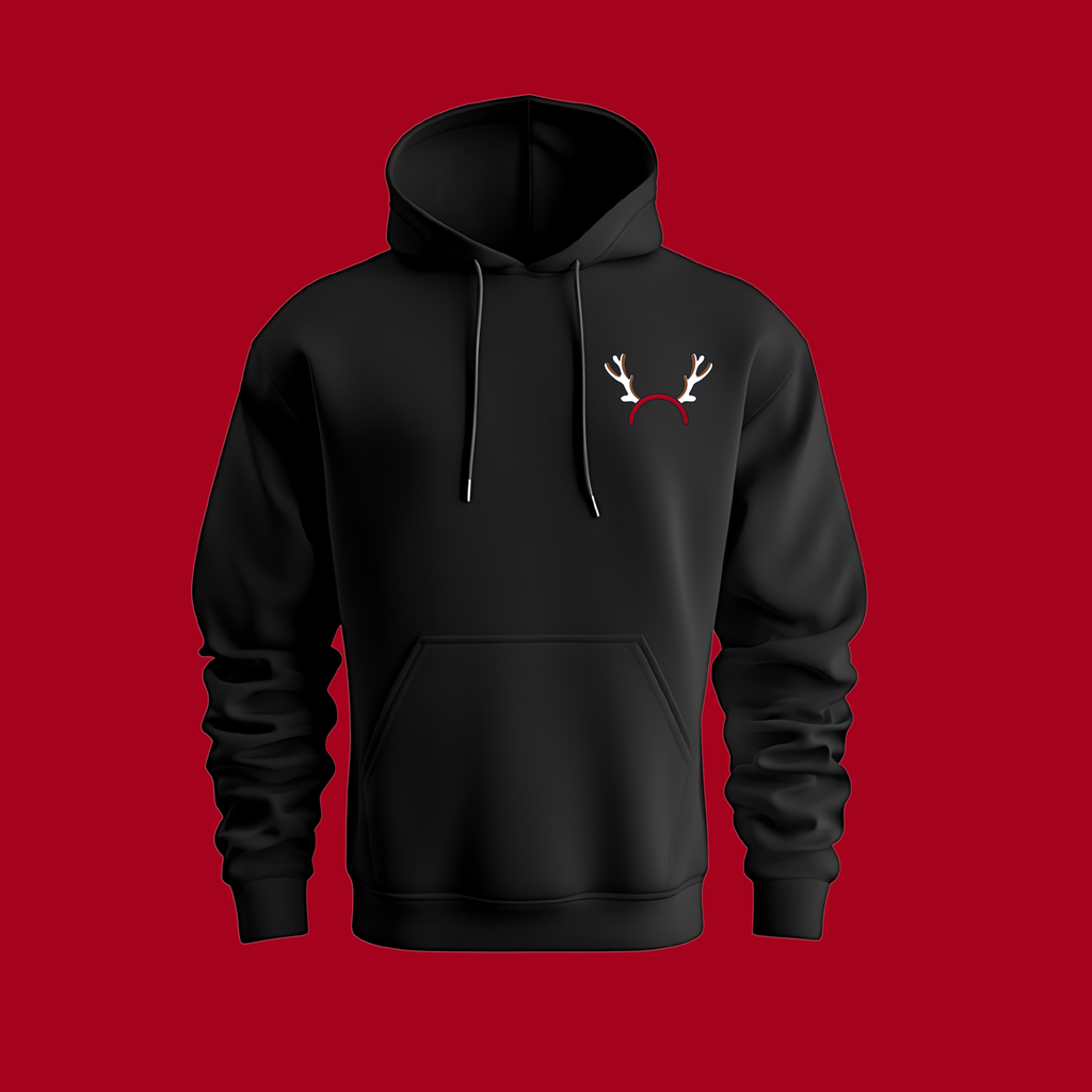 Black Unisex Pullover Hoodie