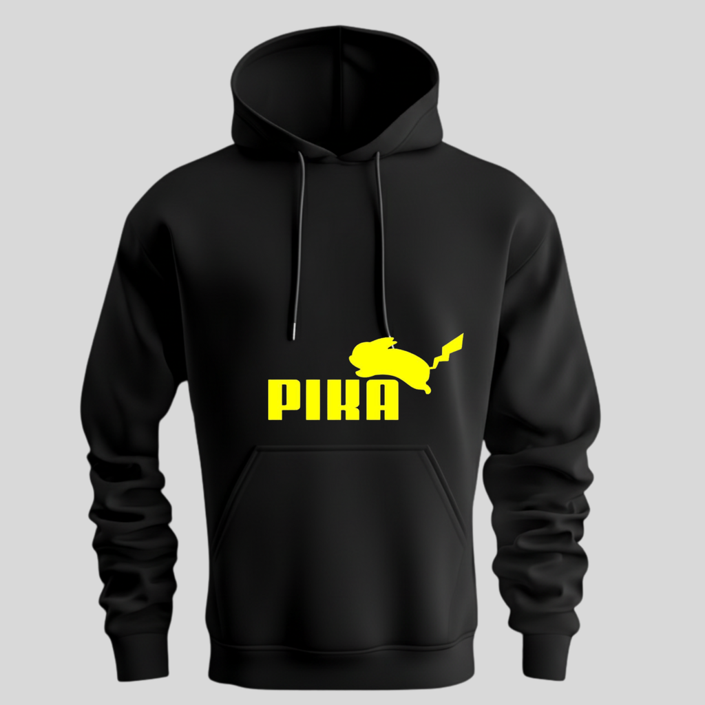 Pika Pika| Black Unisex Hoodie