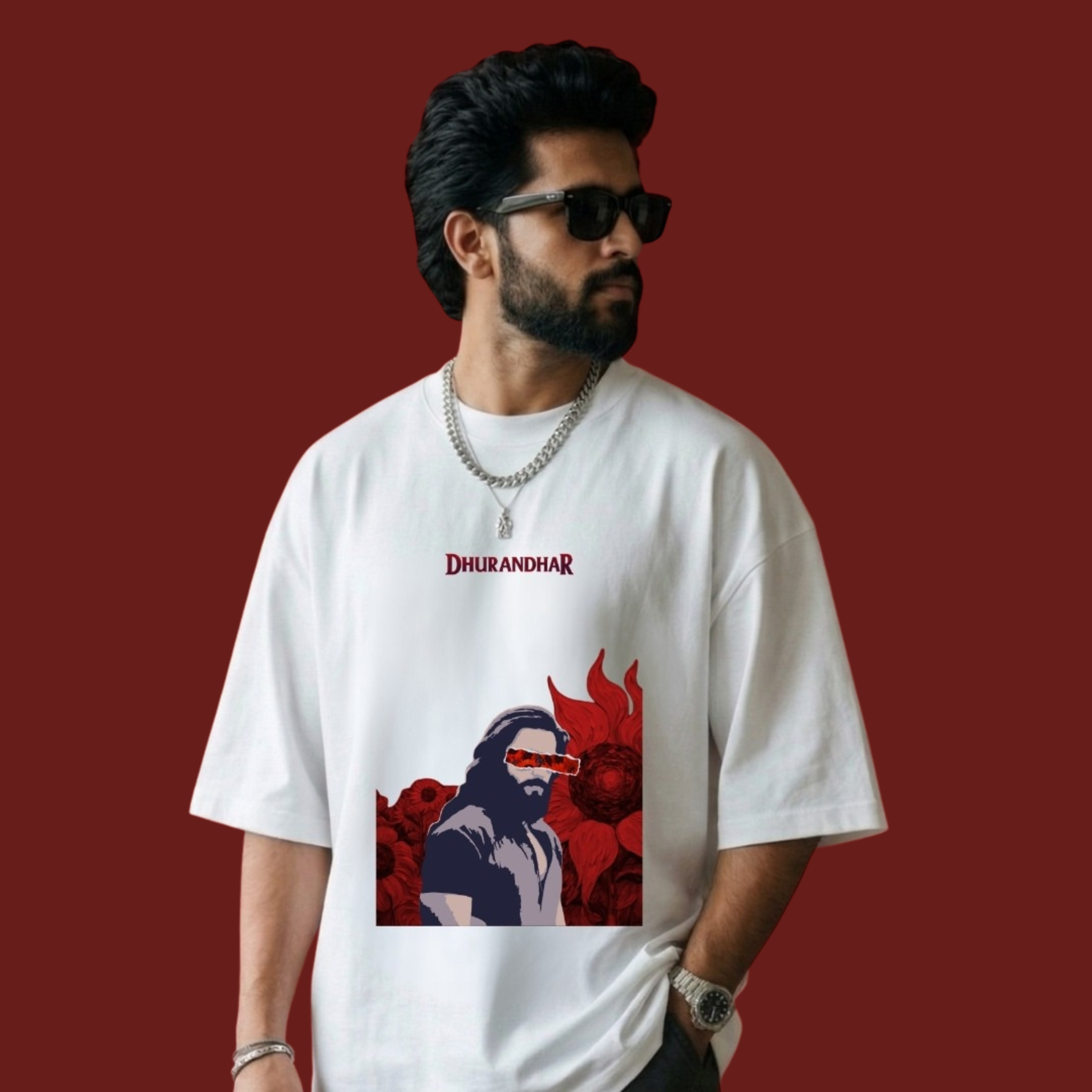Dhurandhar Edition: Unisex Oversized Standard T-Shirt Limited Edition