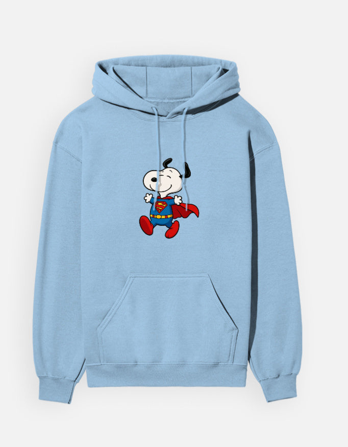 Superman Snoopy Unisex Regular Fit Pullover Hoodie