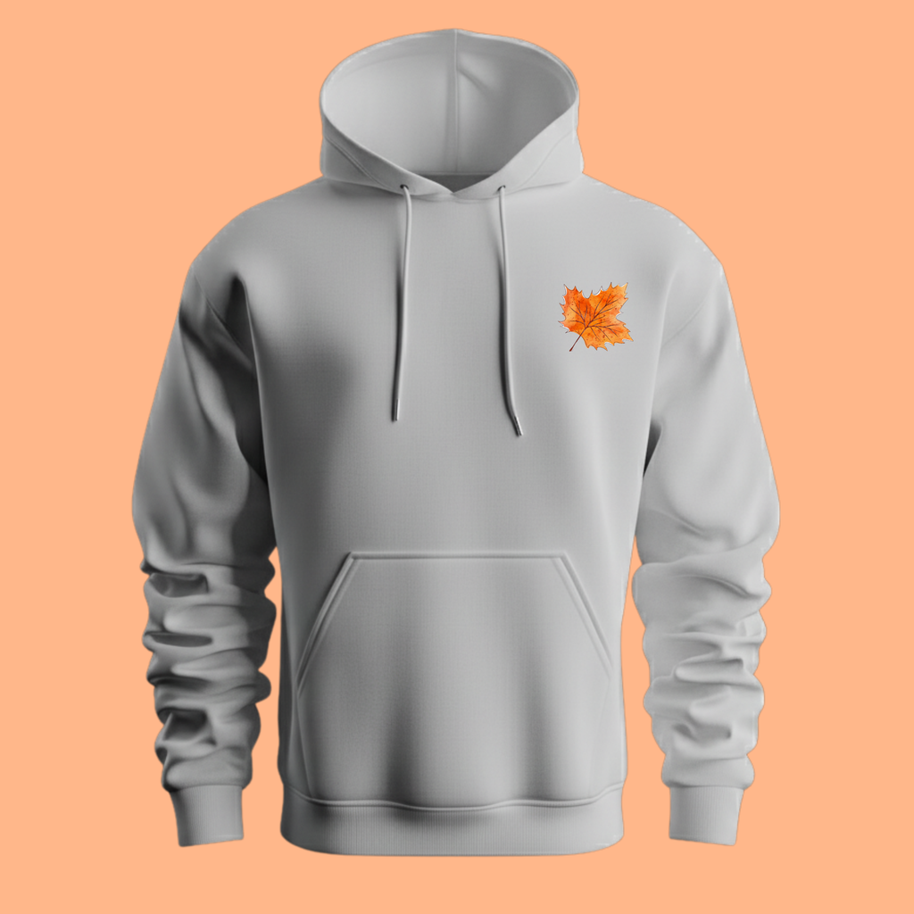 Fall is my excuse| White Unisex Hoodie