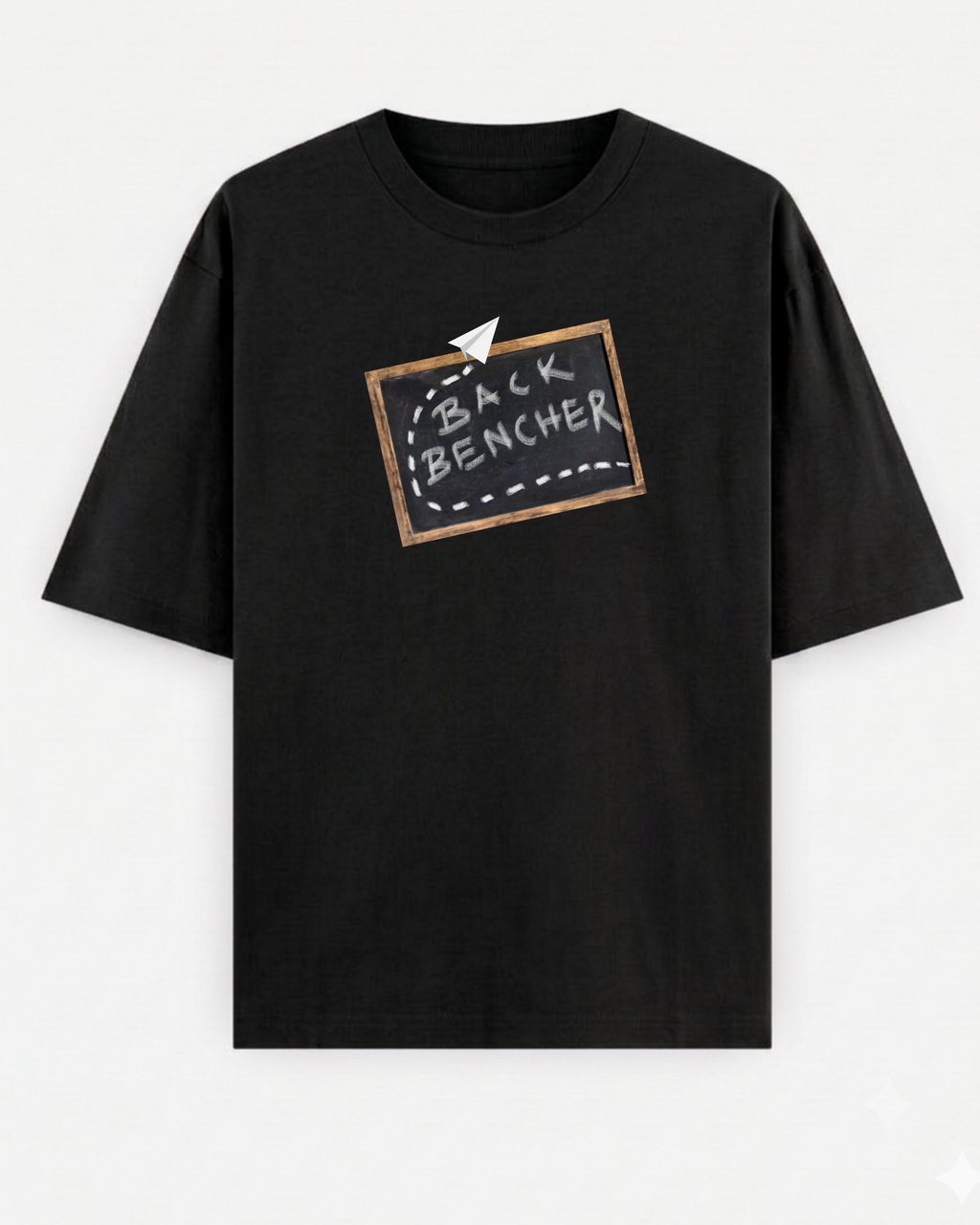 BACK BENCHER | Unisex Oversized Standard T-Shirt