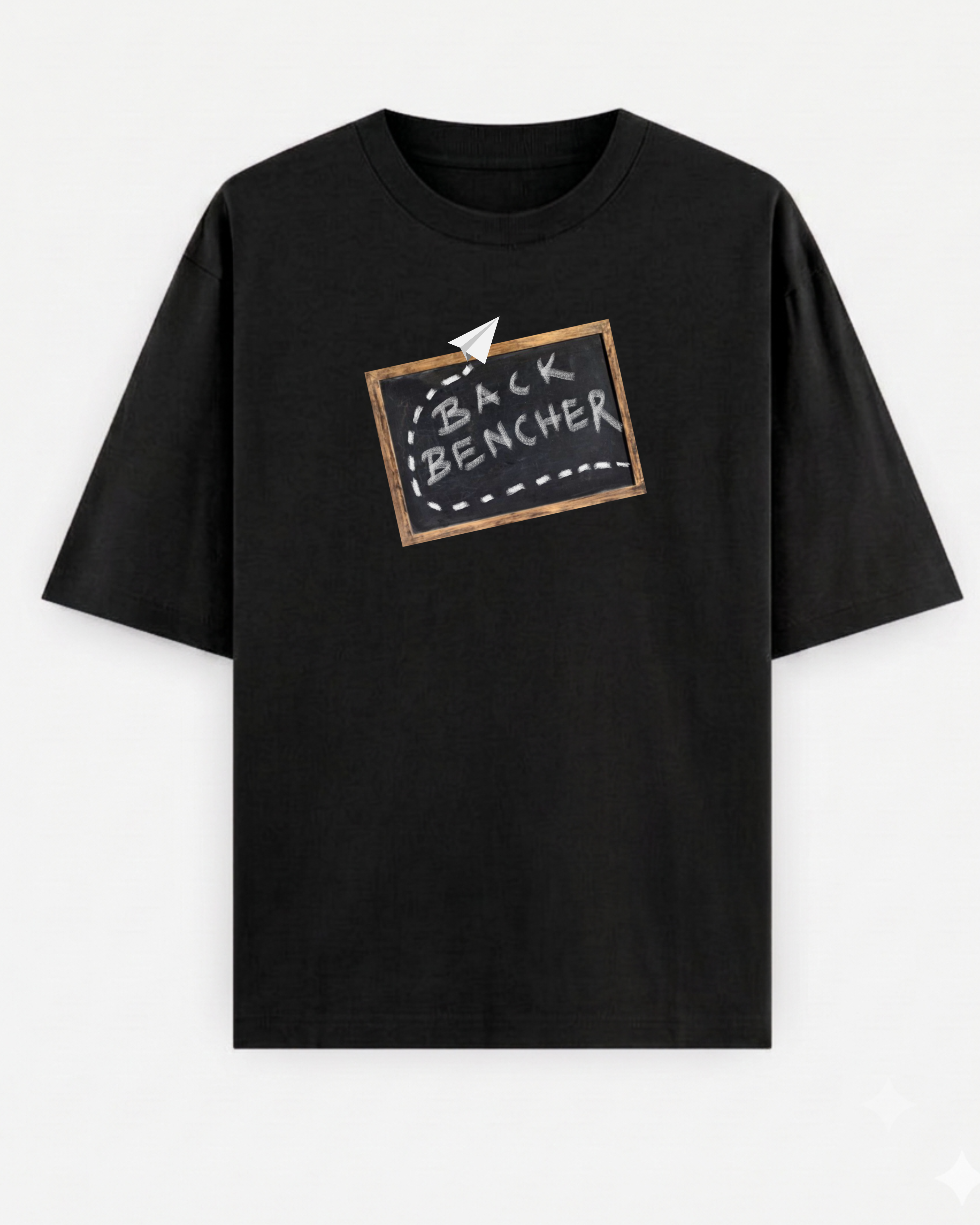 BACK BENCHER | Unisex Oversized Standard T-Shirt