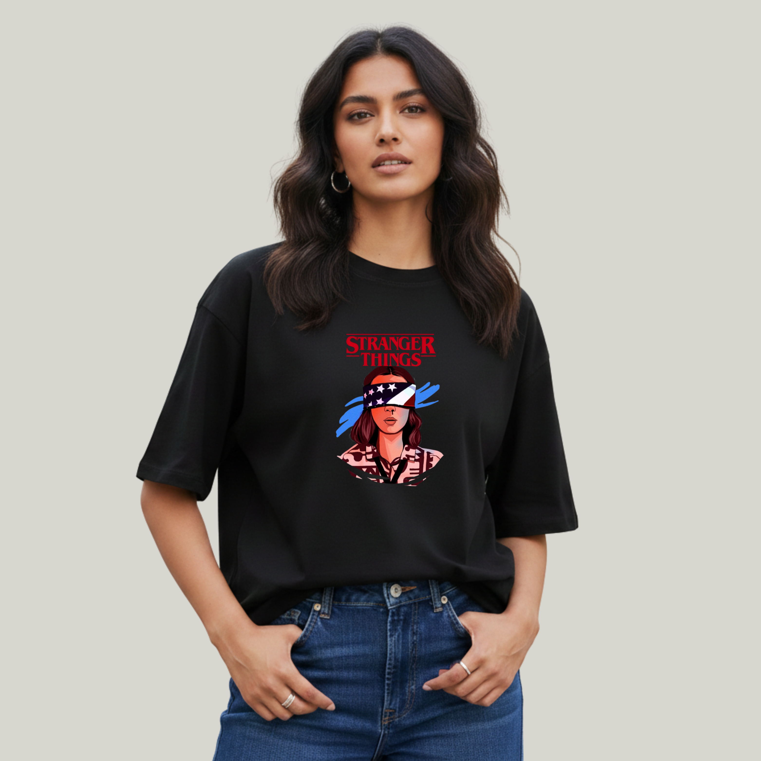 Stranger things Edition| Unisex Oversized Standard T-Shirt