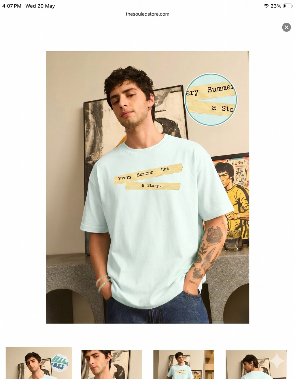 Evert Summer has a story | Unisex Oversized Classic T-Shirt