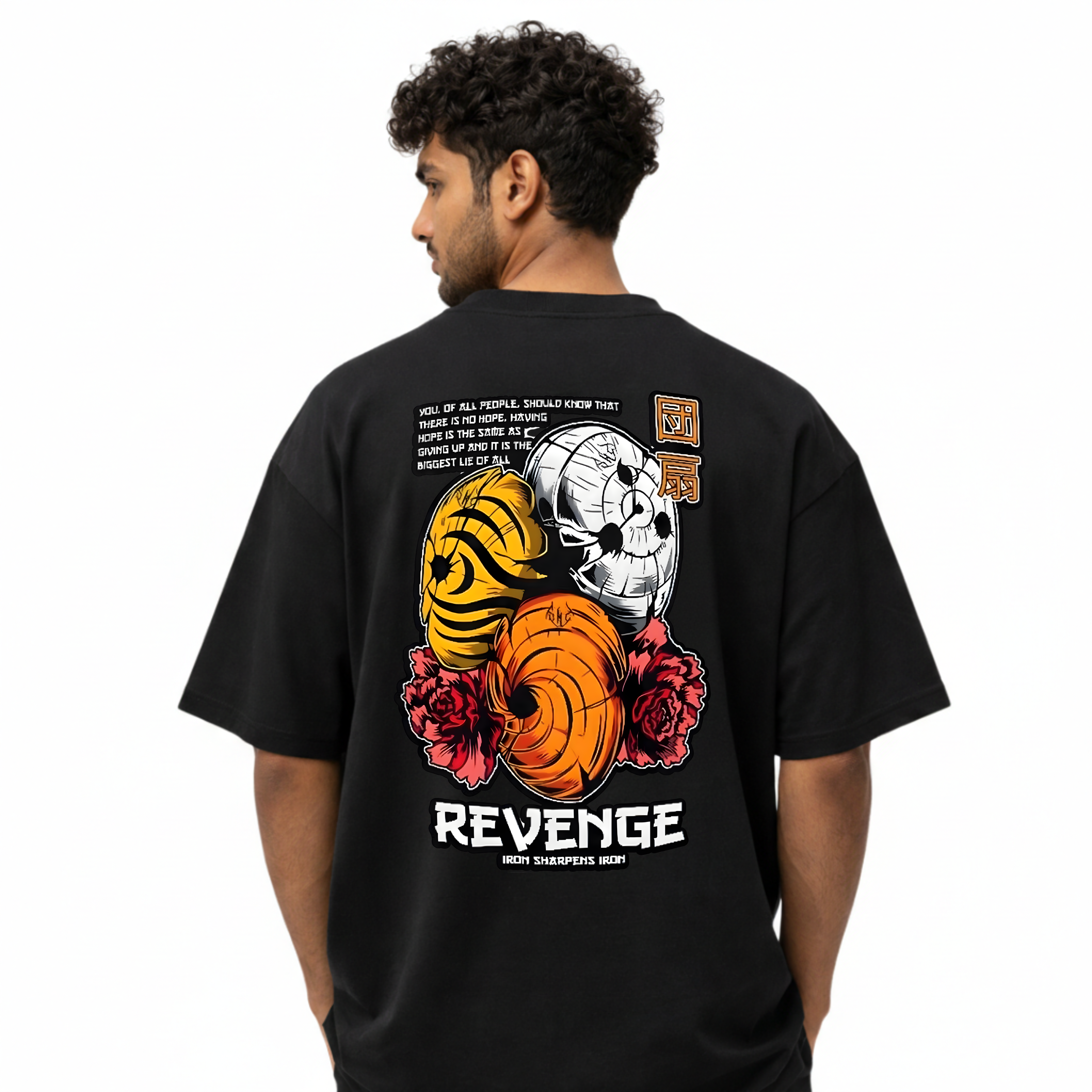 Shinobi Revenge-Anime| Unisex Oversized Standard T-Shirt