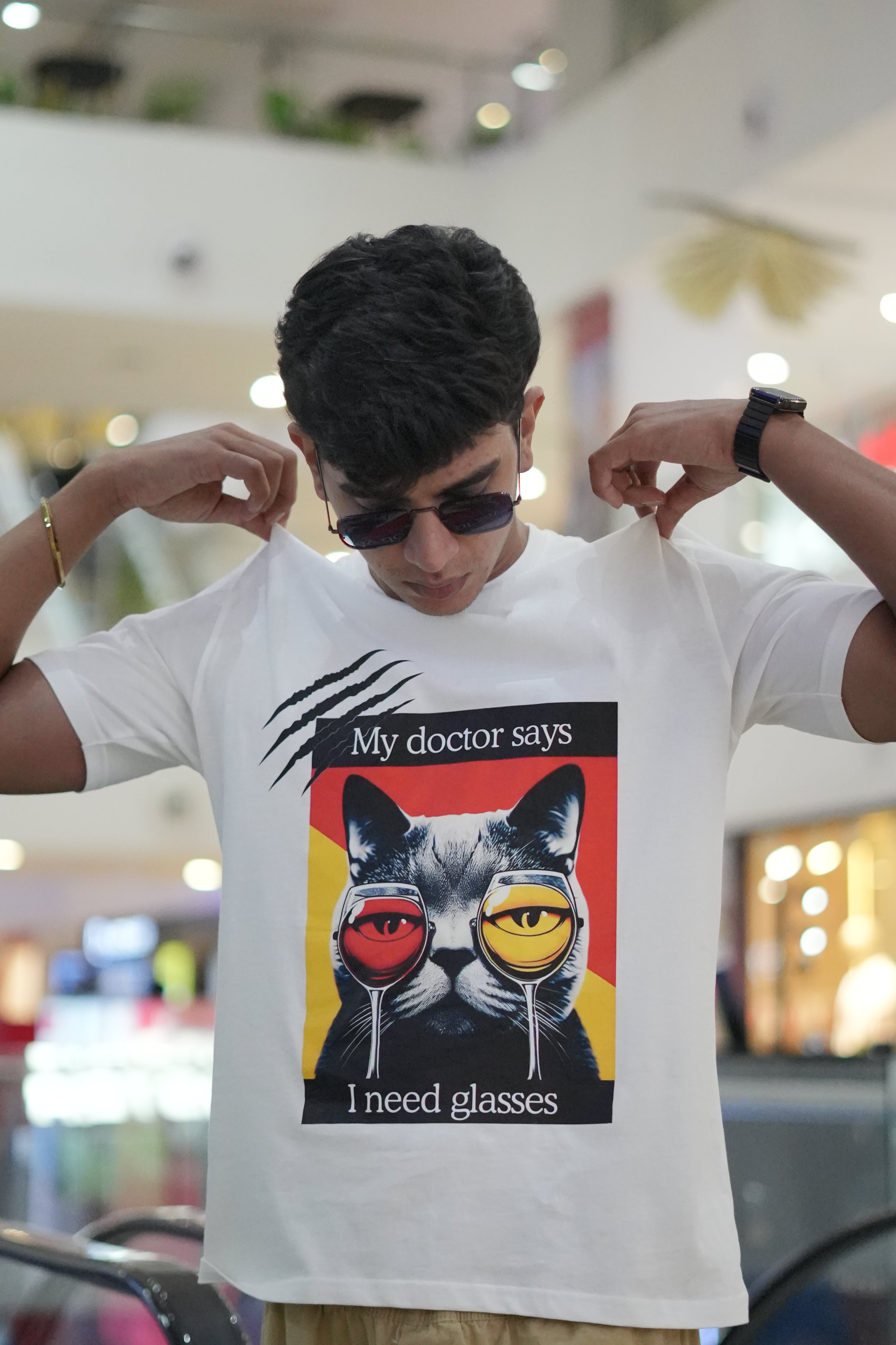 Doctor Says I Need Glasses | Men’s Classic Crew T-Shirt