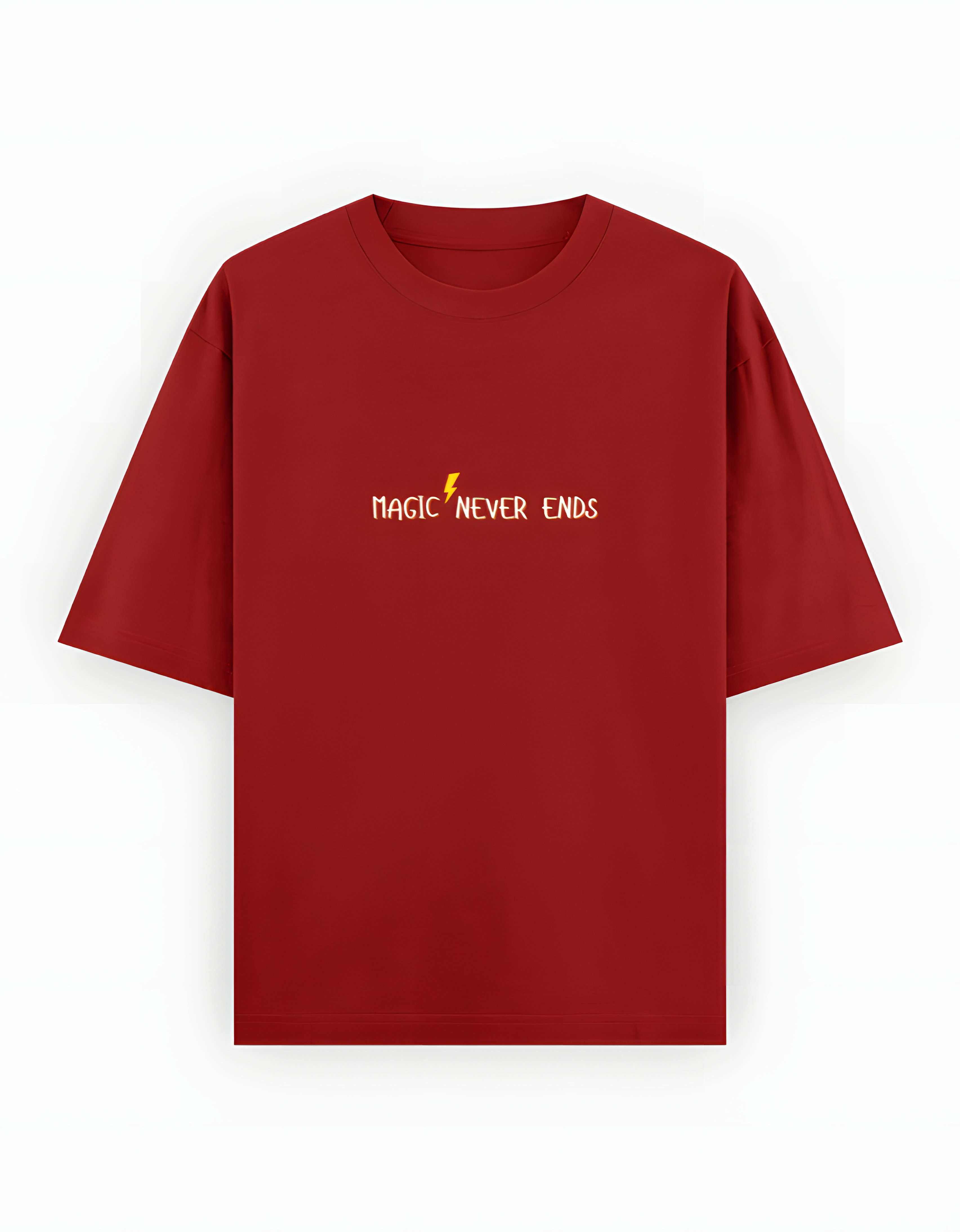 Magic Never Ends | Men’s Oversized Classic T-Shirt