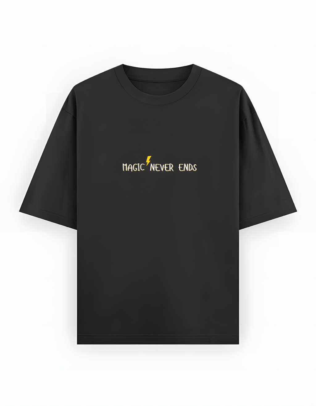 Magic Never Ends | Men’s Oversized Classic T-Shirt
