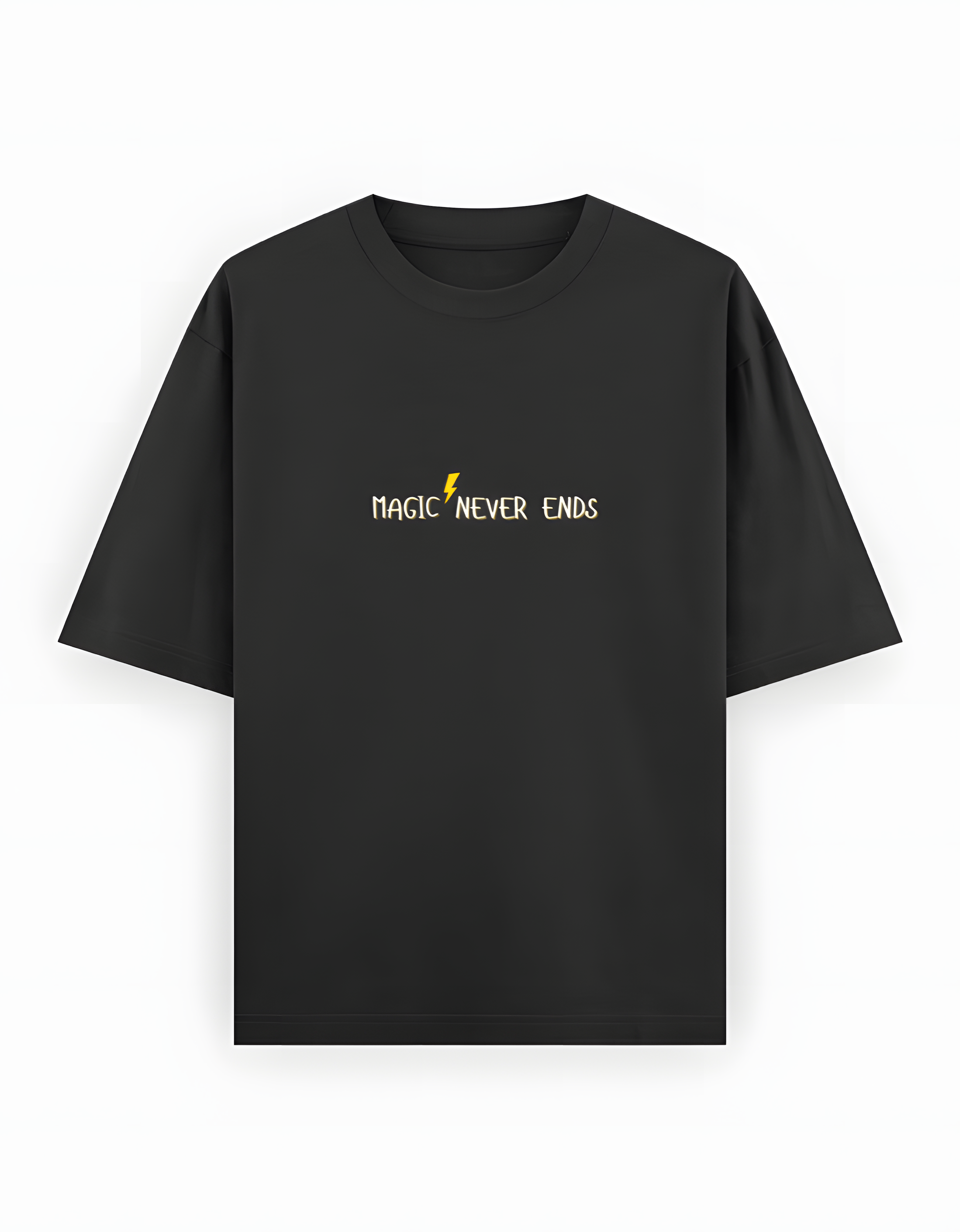 Magic Never Ends | Men’s Oversized Classic T-Shirt