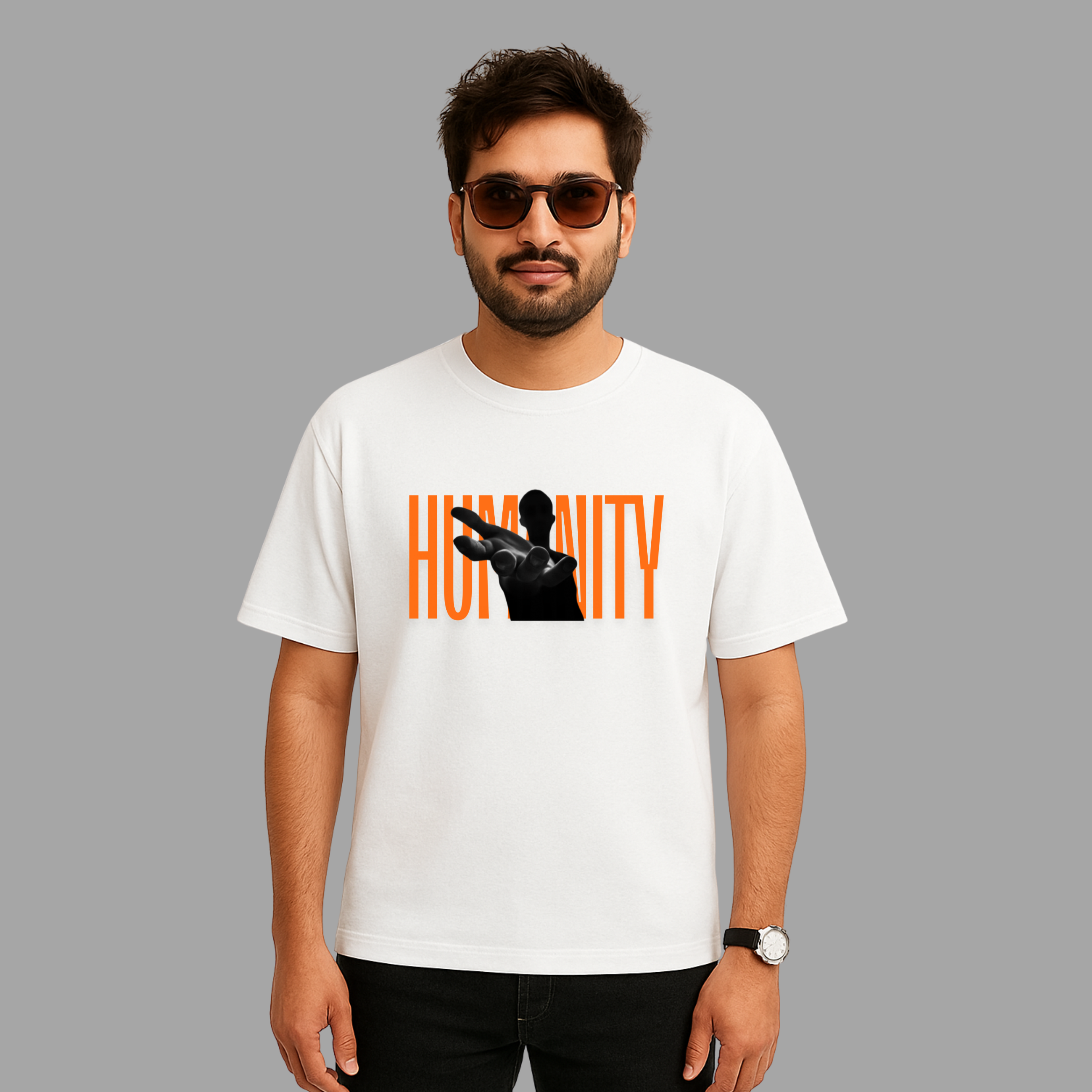 Humanity Calling | Men’s Oversized Classic T-Shirt