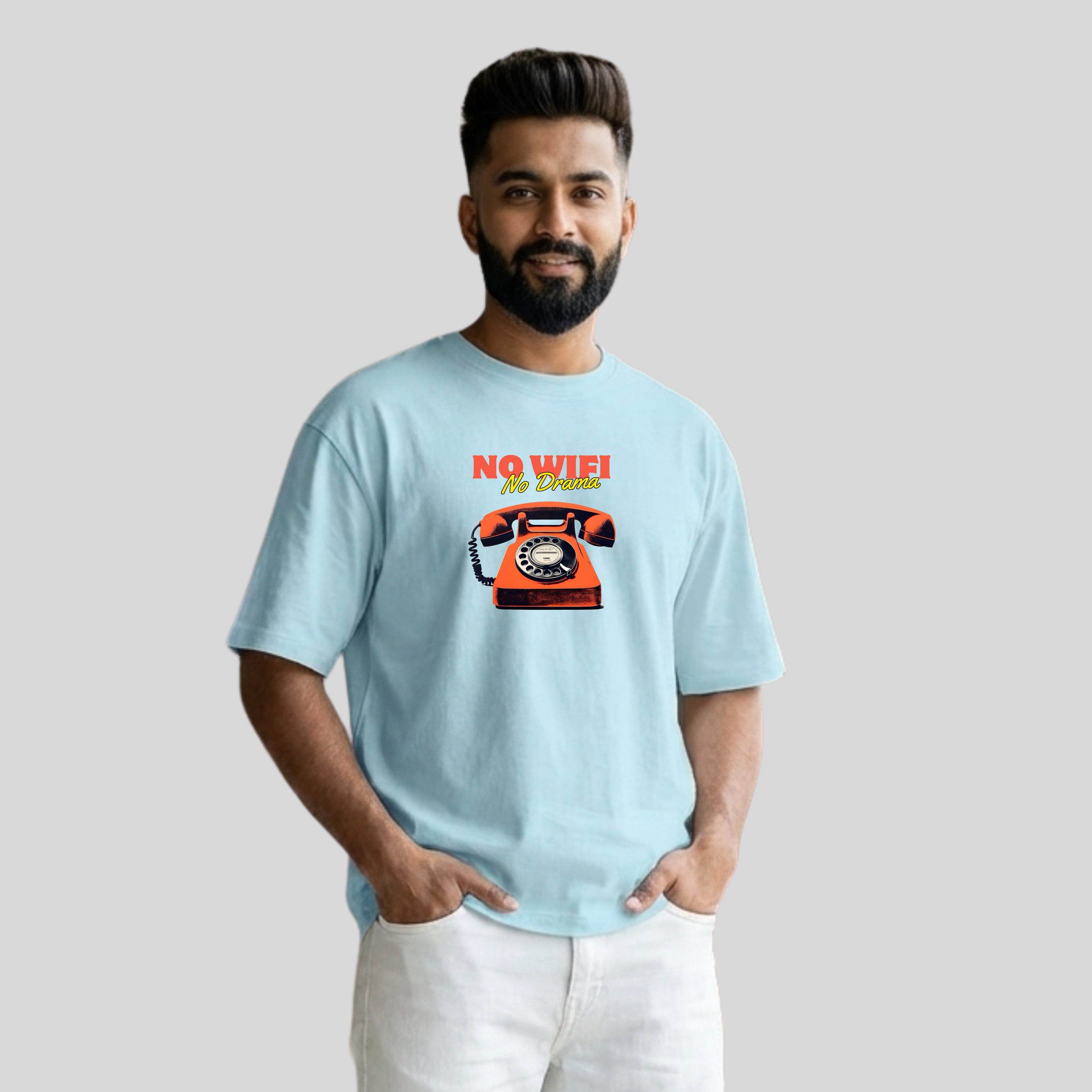 No WIFI, No Drama |Unisex Classic Crew T-Shirt