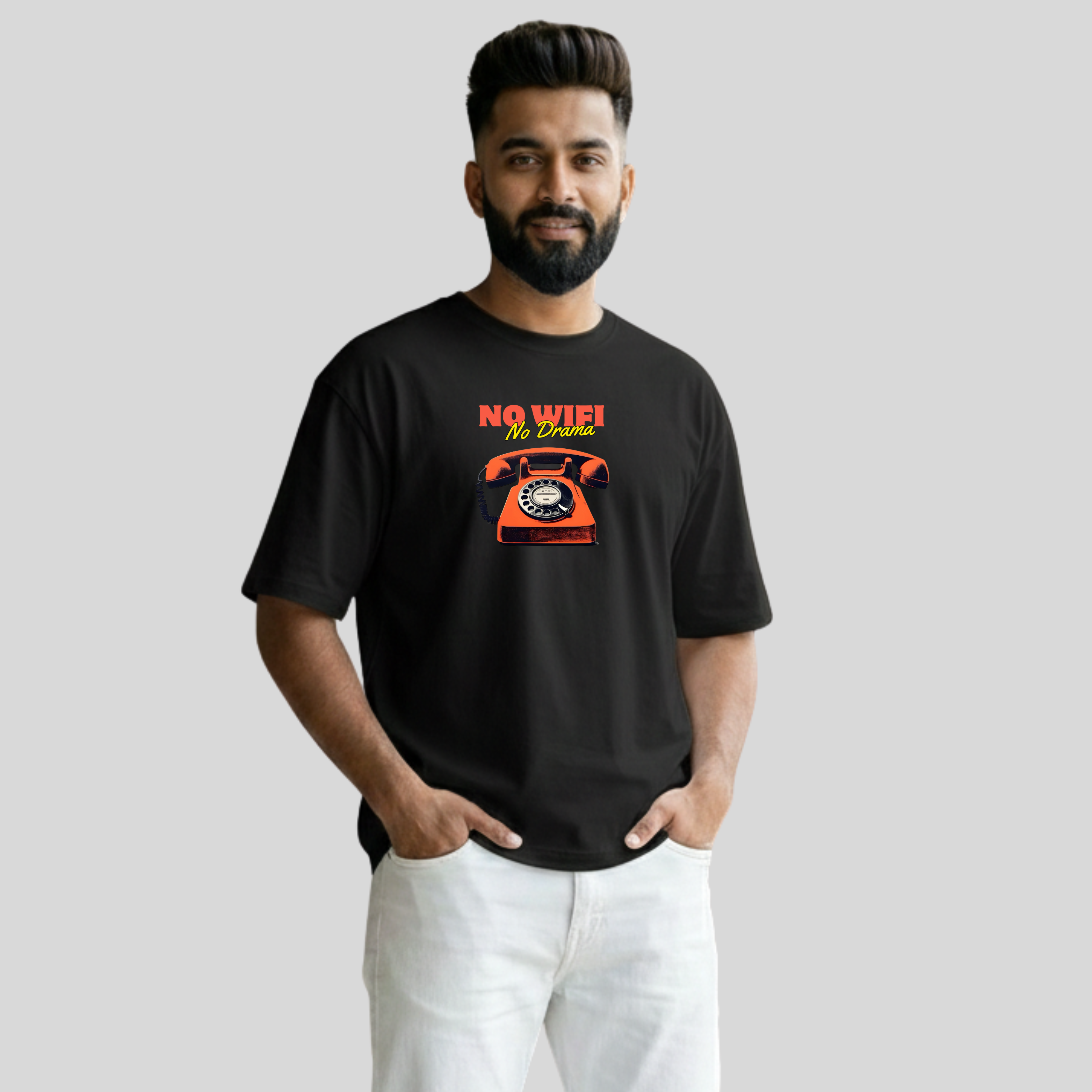 No WIFI, No Drama |Unisex Classic Crew T-Shirt