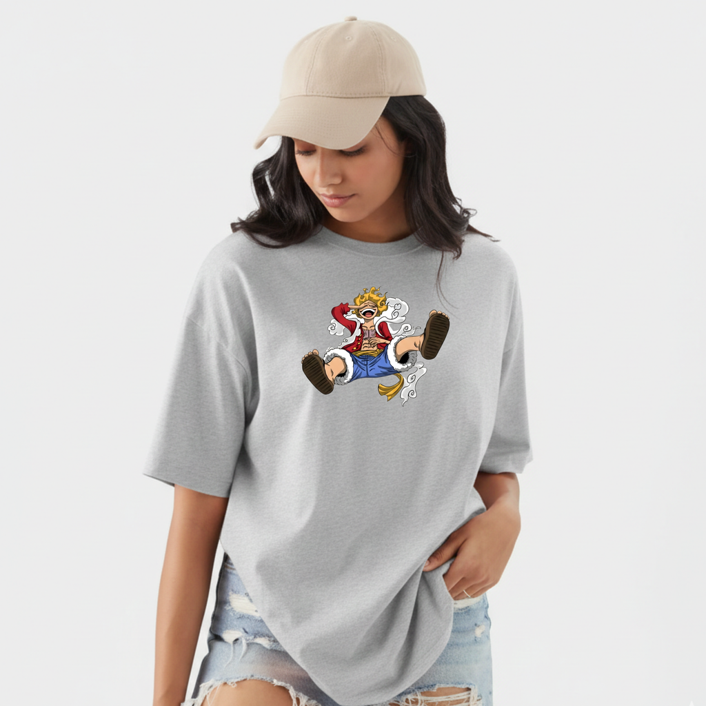 Anime Drip-Luffy mode| Unisex Oversized Standard T-Shirt