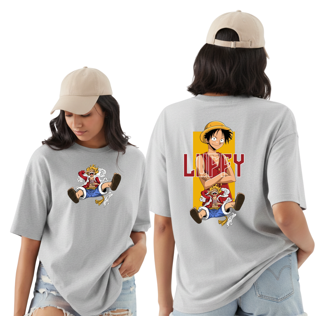 Anime Drip-Luffy mode| Unisex Oversized Standard T-Shirt