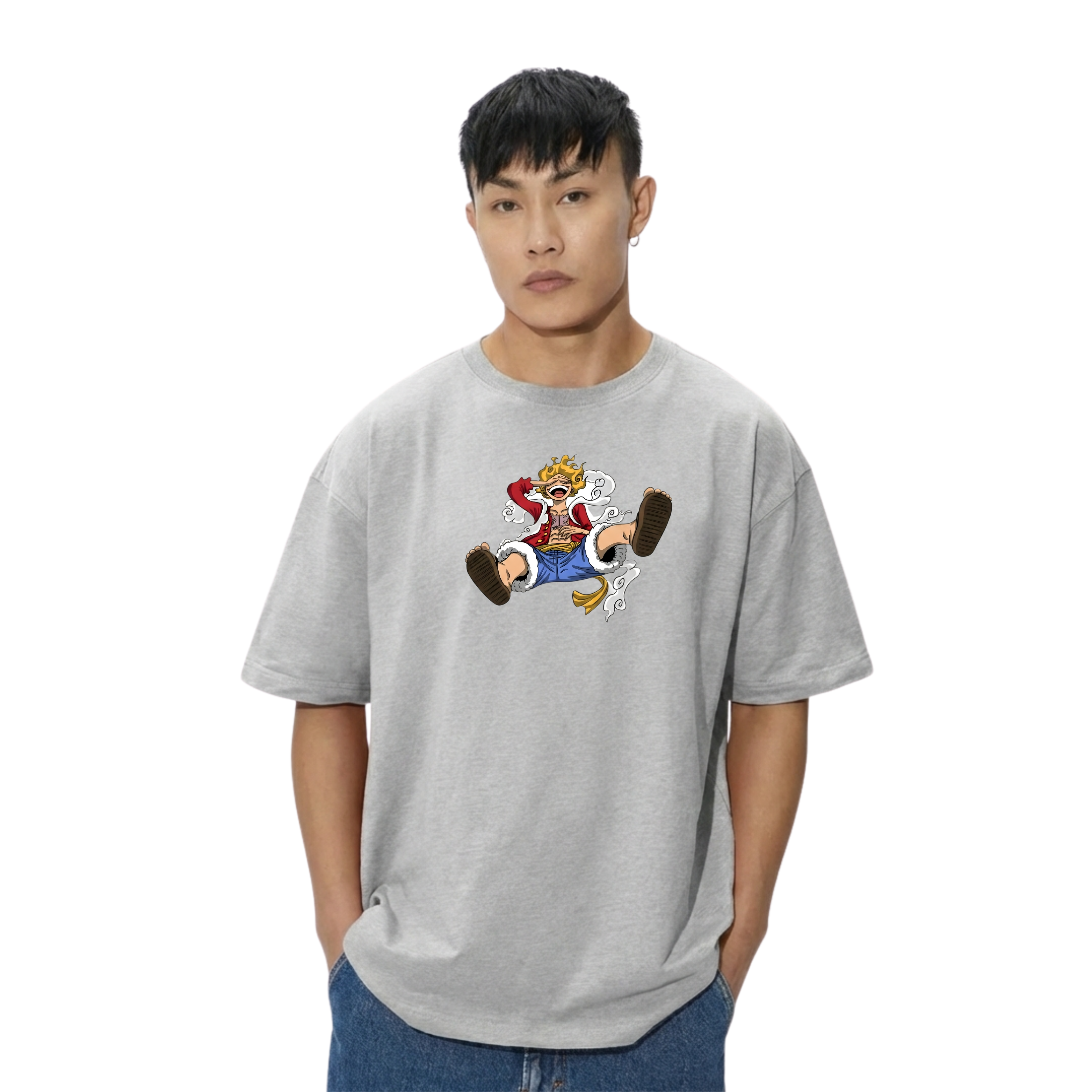 Anime Drip-Luffy mode| Unisex Oversized Standard T-Shirt