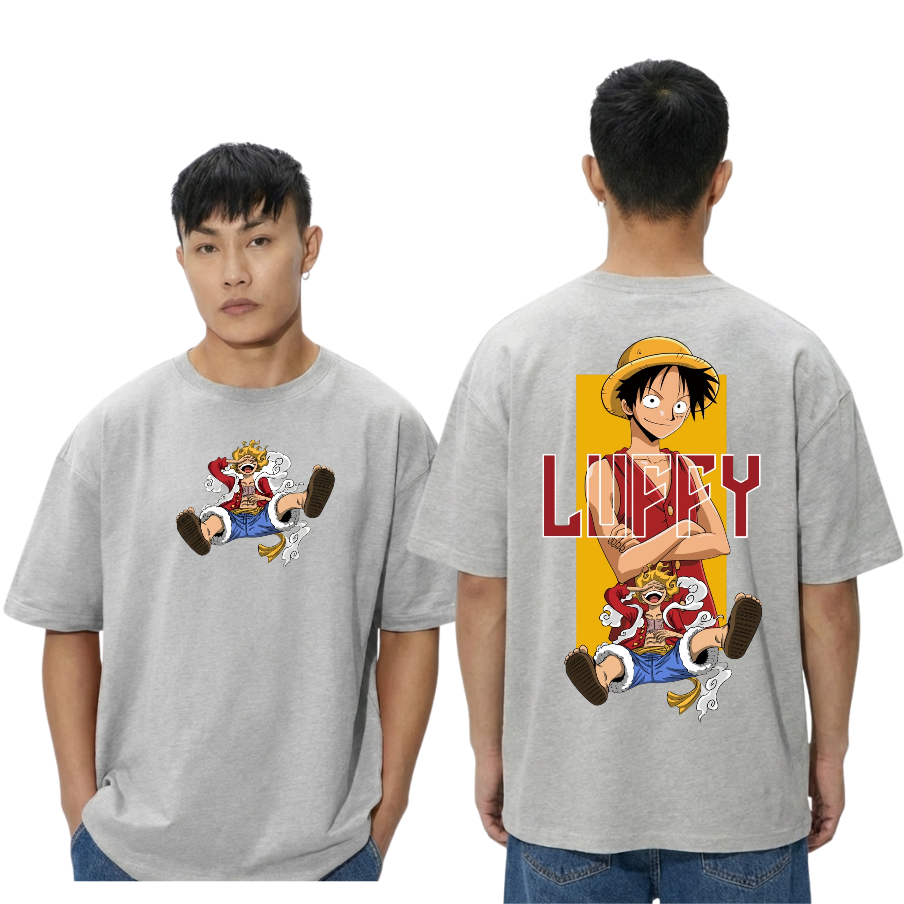Anime Drip-Luffy mode| Unisex Oversized Standard T-Shirt
