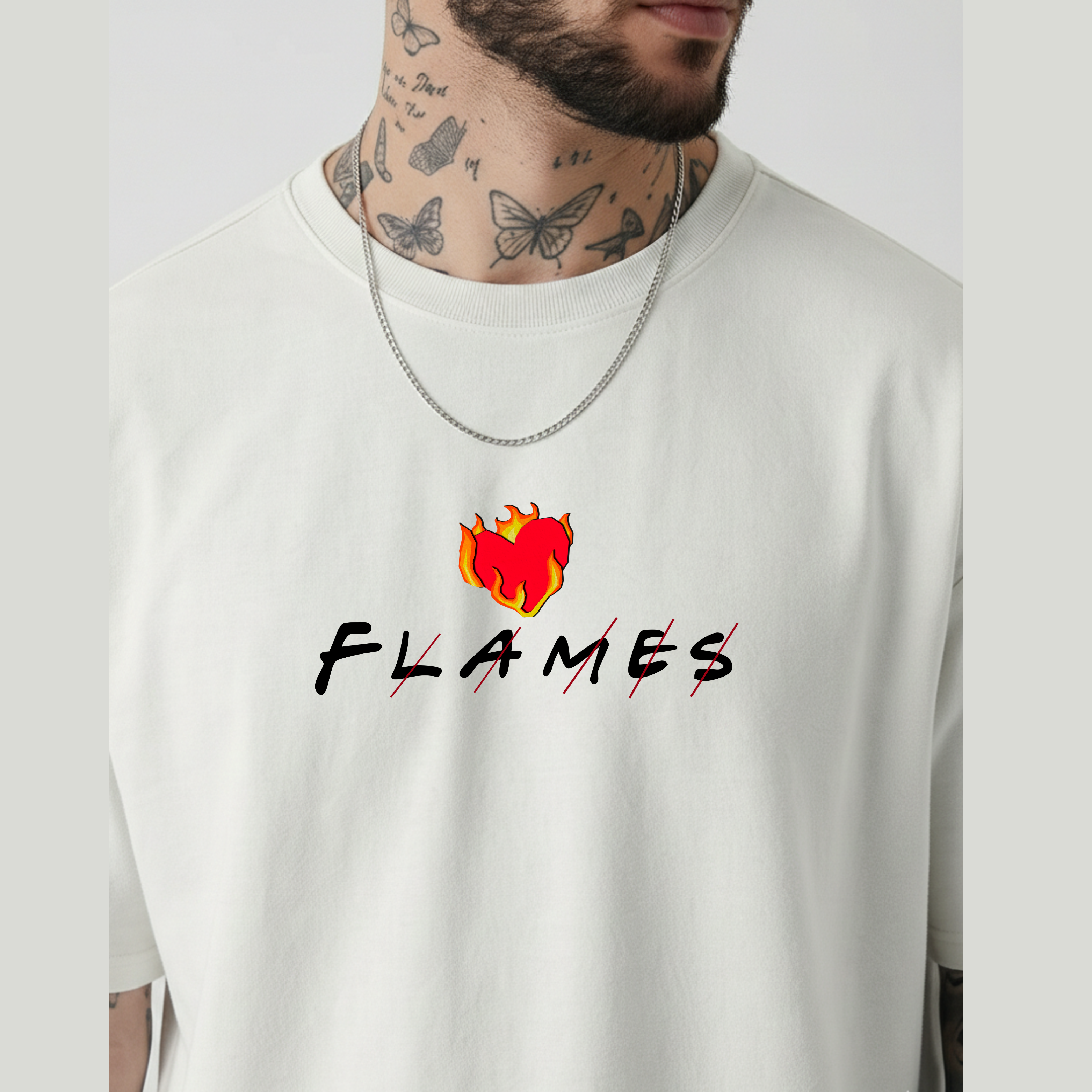 90’s FLAMES | Unisex Oversized Classic T-Shirt