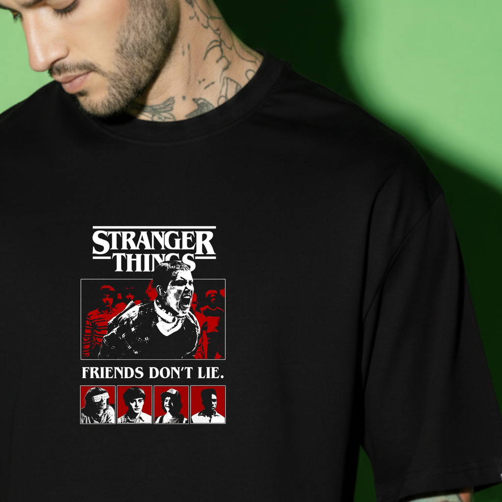 Stranger things Edition| Unisex Oversized Standard T-Shirt