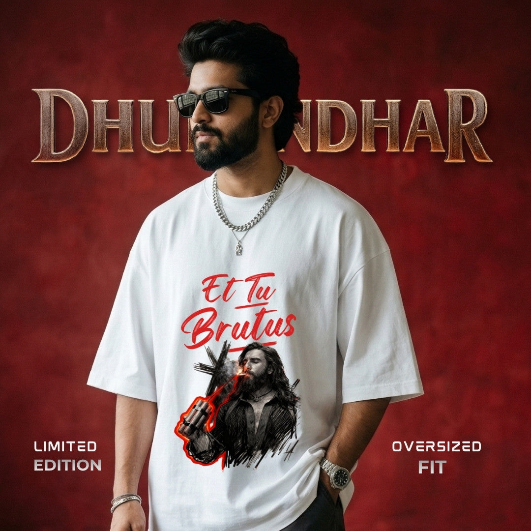 Dhurandhar Edition: Unisex Oversized Standard T-Shirt