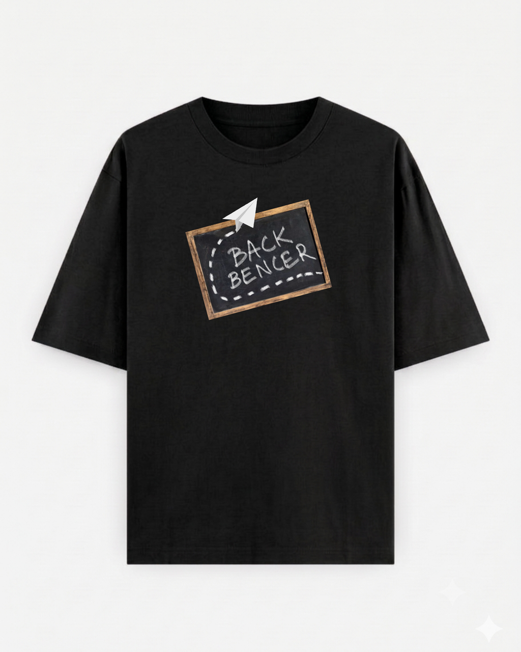 BACK BENCHER | Unisex Oversized Standard T-Shirt