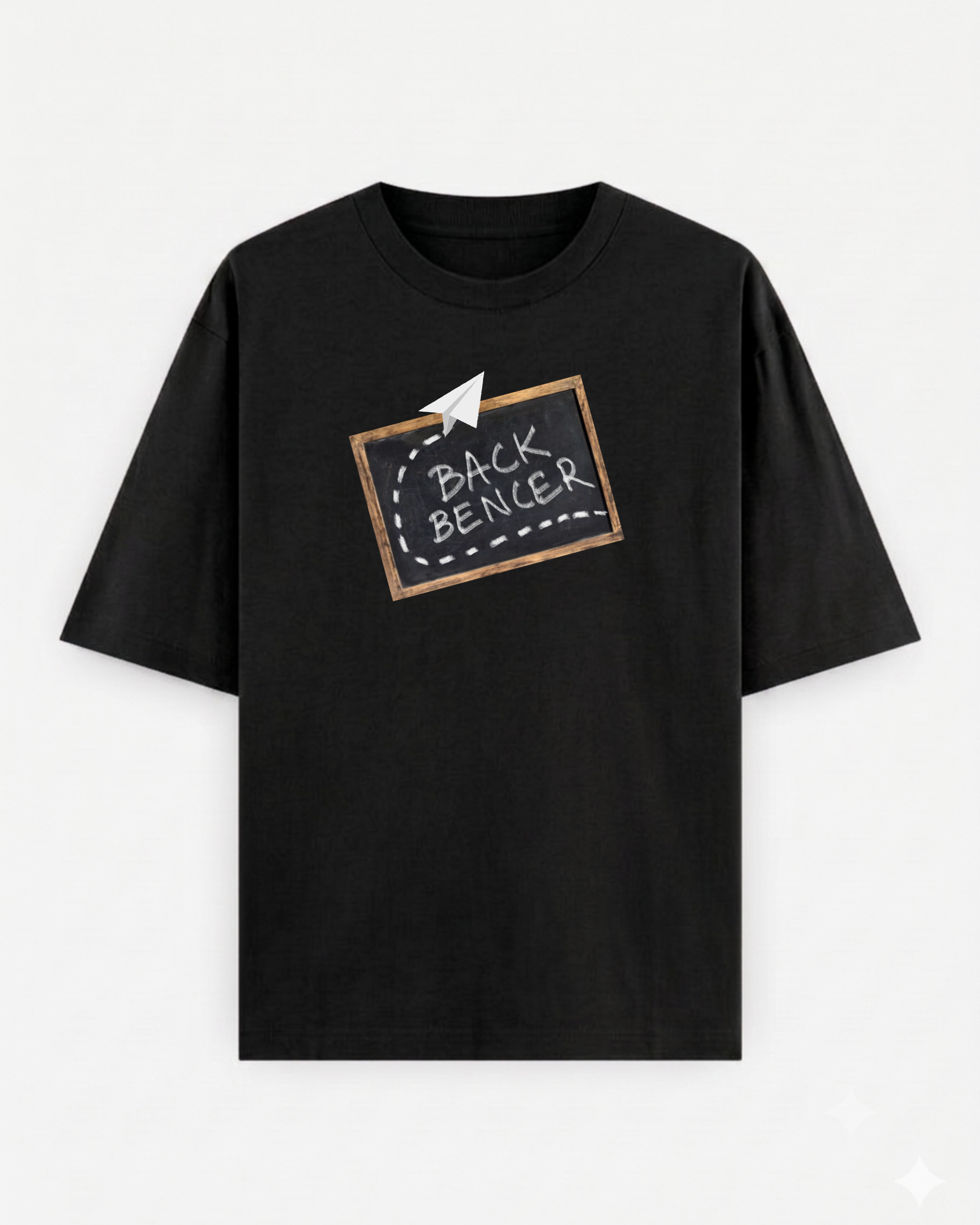 BACK BENCHER | Unisex Oversized Standard T-Shirt