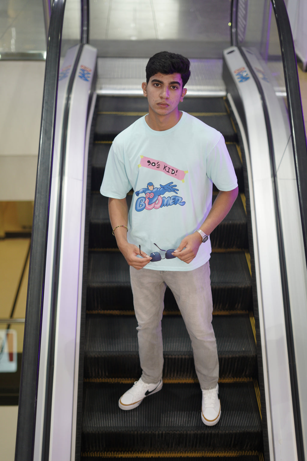 90’s Kid Superhero | Men’s Oversized Classic T-Shirt