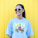 Blossom Bubbles Buttercup | Women’s Oversized Classic T-Shirt