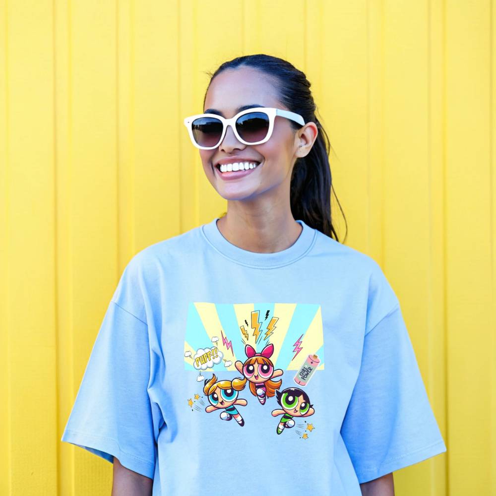 Blossom Bubbles Buttercup | Women’s Oversized Classic T-Shirt