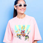 Blossom Bubbles Buttercup | Women’s Oversized Classic T-Shirt