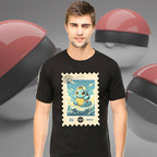 Pokemon Squirtle Stamp | Men’s Classic Crew T-Shirt