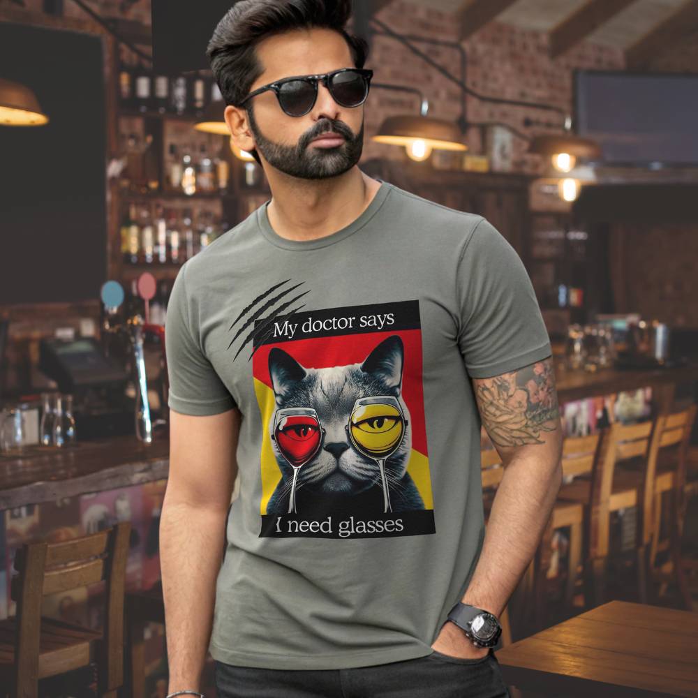 Doctor Says I Need Glasses | Men’s Classic Crew T-Shirt