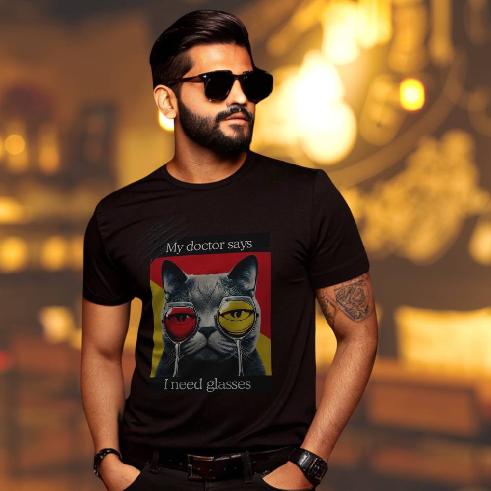 Doctor Says I Need Glasses | Men’s Classic Crew T-Shirt