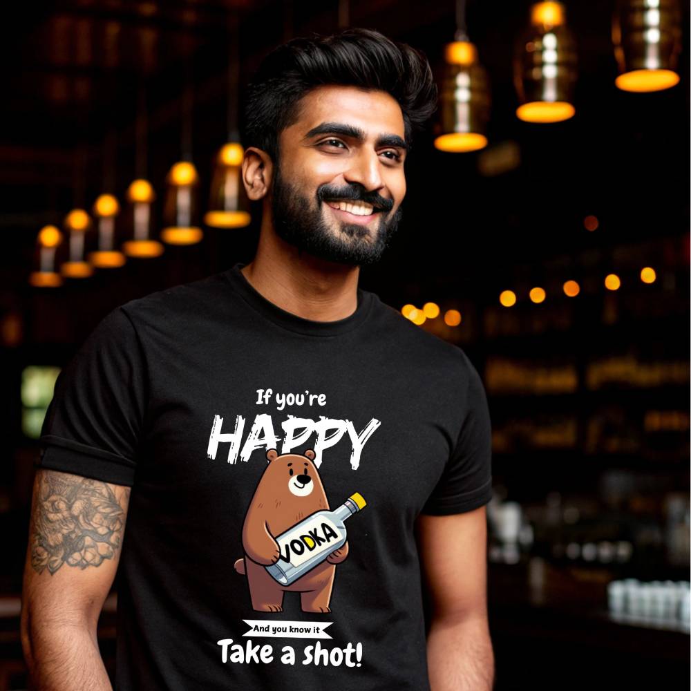 You’re Happy & You Know it | Men’s Classic Crew T-Shirt