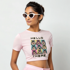 Catwoman: Hello There | Women's Crop Tees