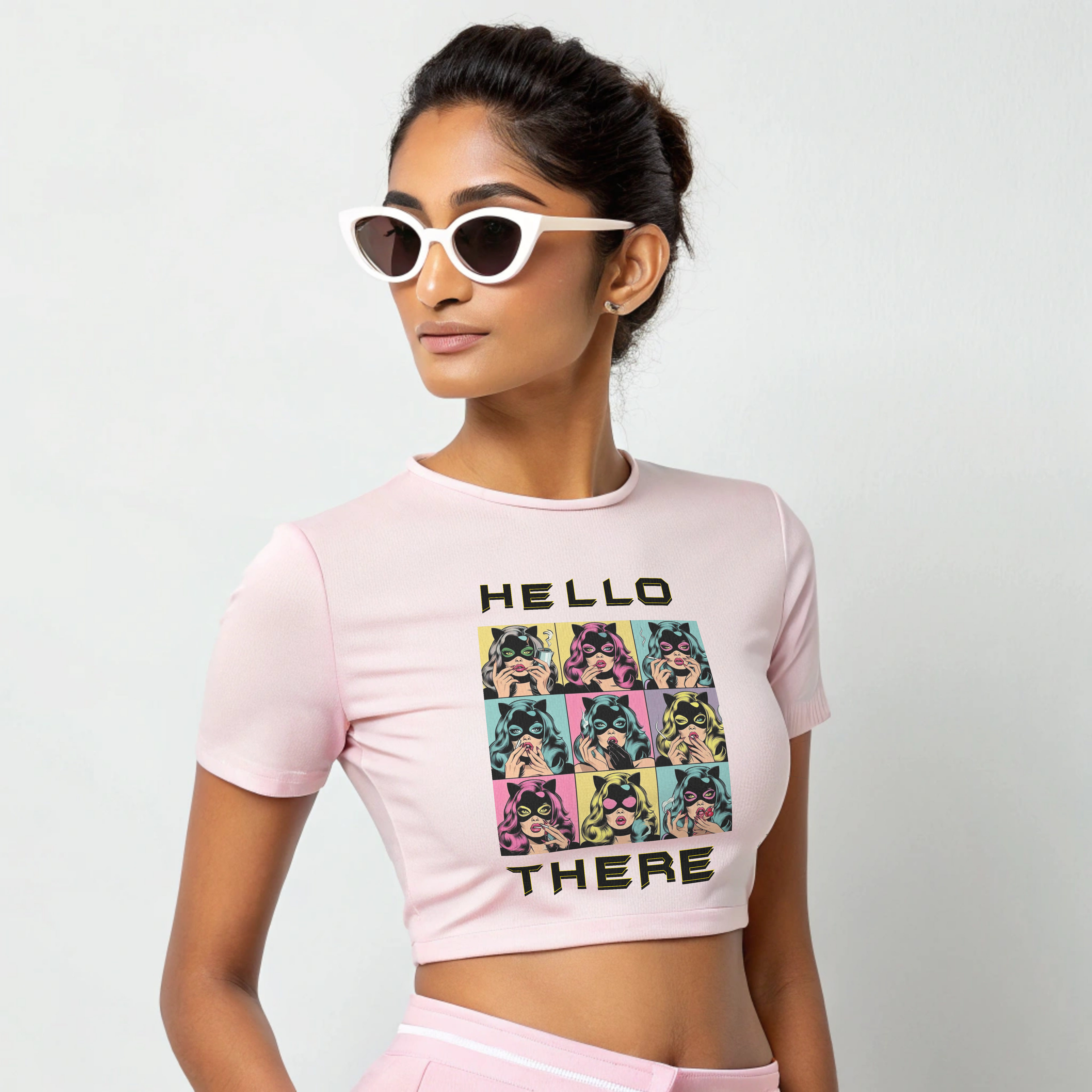 Catwoman: Hello There | Women's Crop Tees
