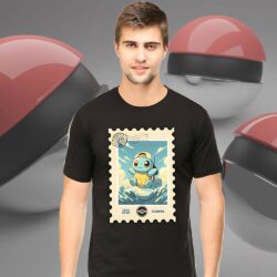 Pokemon SQUIRTLE Regular Men's Half Sleeve T-Shirt - Image 3
