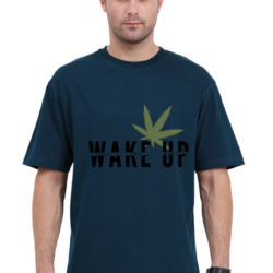 WAKE UP, PRAY AND HUSTLE Oversized Classic Men's T-Shirt - Image 2