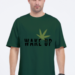 WAKE UP, PRAY AND HUSTLE Oversized Classic Men's T-Shirt